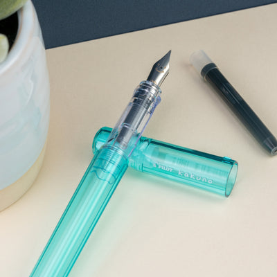 Pilot Kakuno Fountain Pen - Translucent Aqua