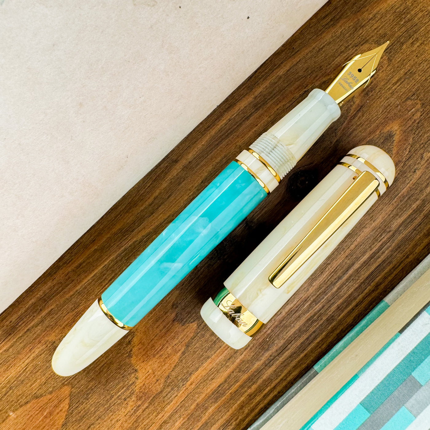 Laban 325 Fountain Pen - Aqua Lagoon