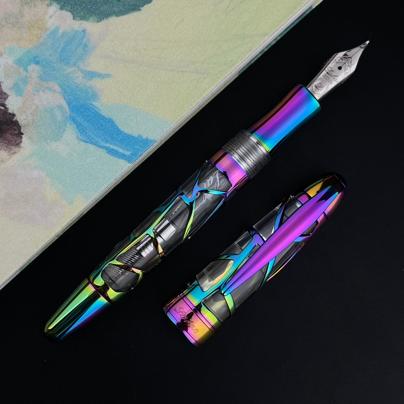 Laban Skeleton Fountain Pen - Rainbow