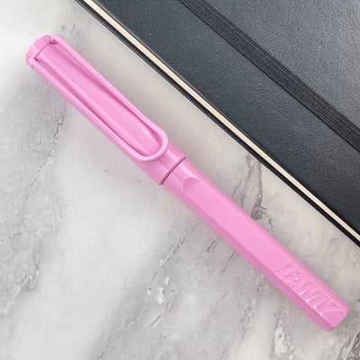 Lamy Safari Rollerball Pen - Light Rose (Special Edition)