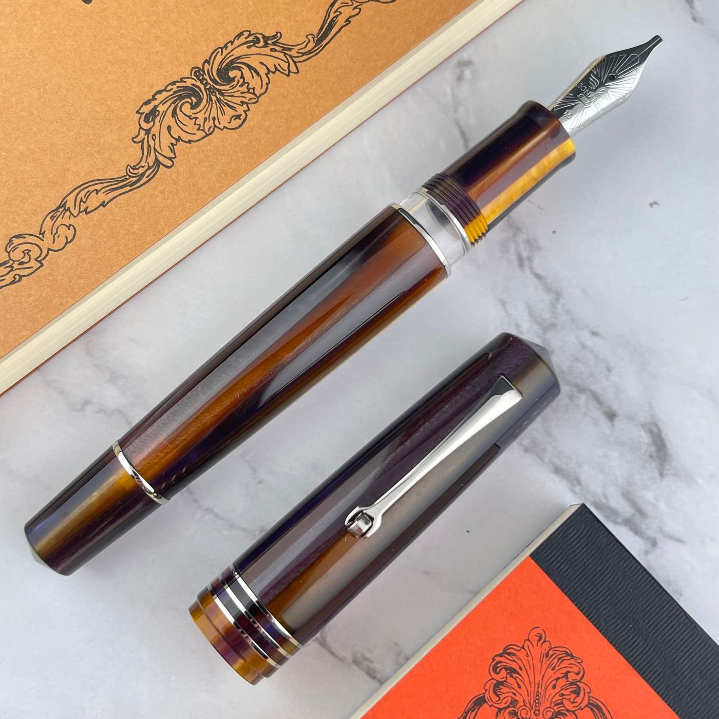 Leonardo Momento Zero Grande 2.0 Fountain Pen - Anemone