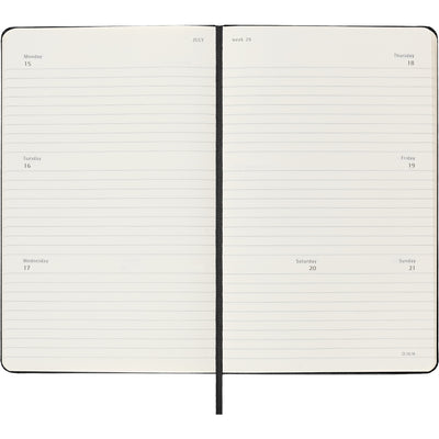 Moleskine Weekly Horizontal Hardcover Planner - Large