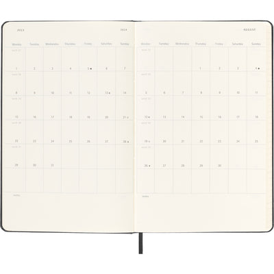 Moleskine Weekly Horizontal Hardcover Planner - Large