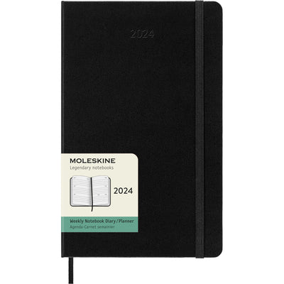 Moleskine Weekly Horizontal Hardcover Planner - Large