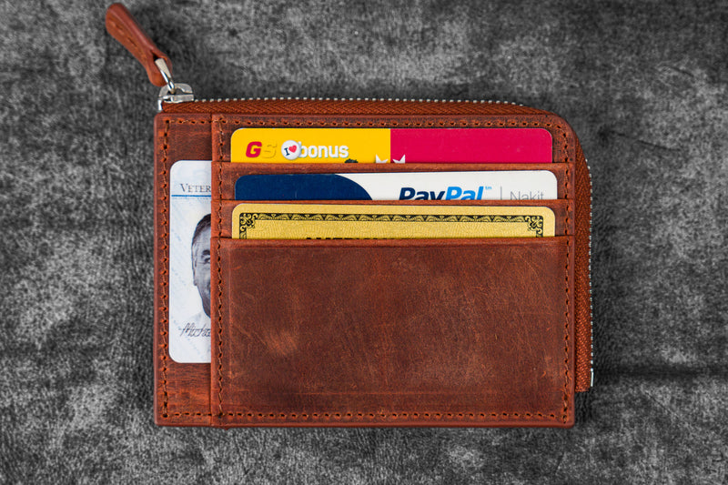 Galen Leather Mega Mini Wallet