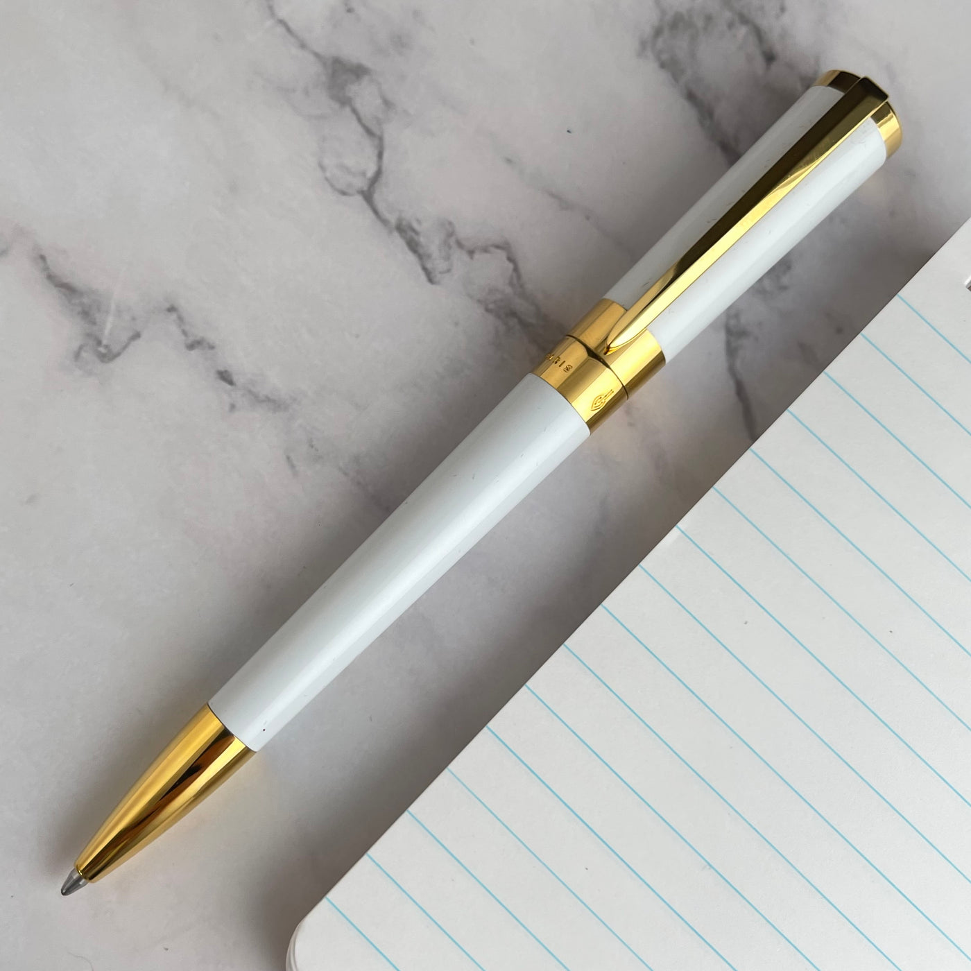 S.T. Dupont Liberte Ballpoint Pen - White