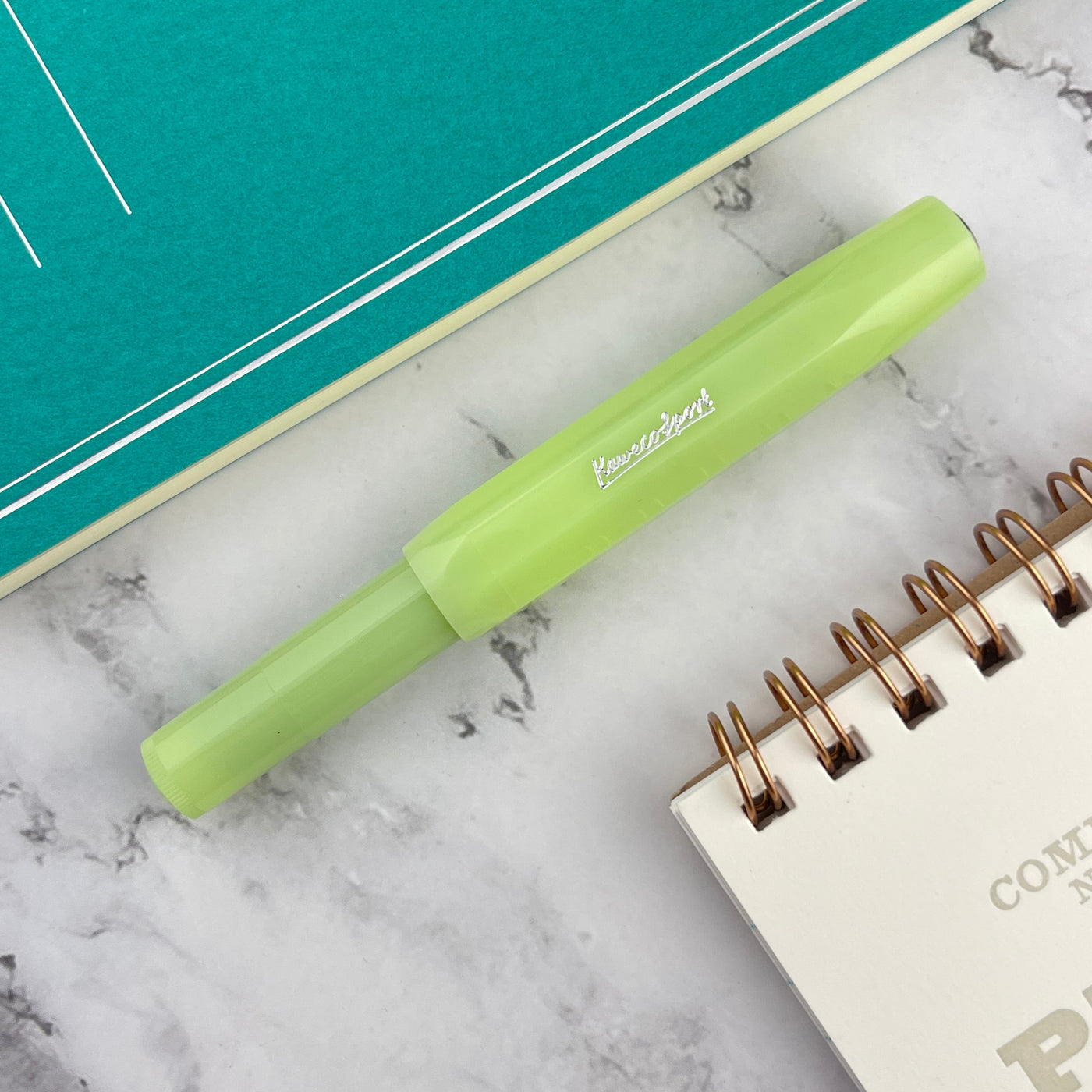 Kaweco Frosted Sport Fountain Pen - Lime