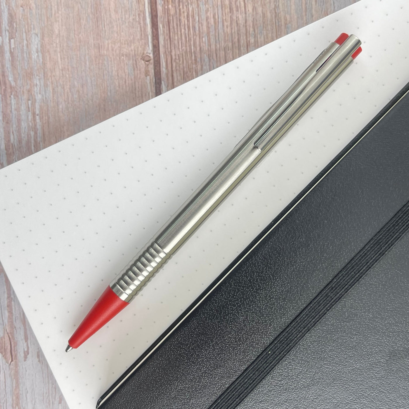 Lamy Logo Ballpoint Pen - Matte Red