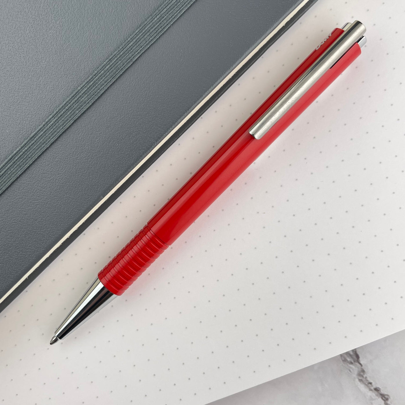 Lamy Logo M+ Ballpoint Pen - Red