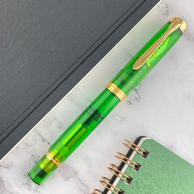 Pelikan Souveran M800 Fountain Pen - Green Demonstrator (Special Edition)