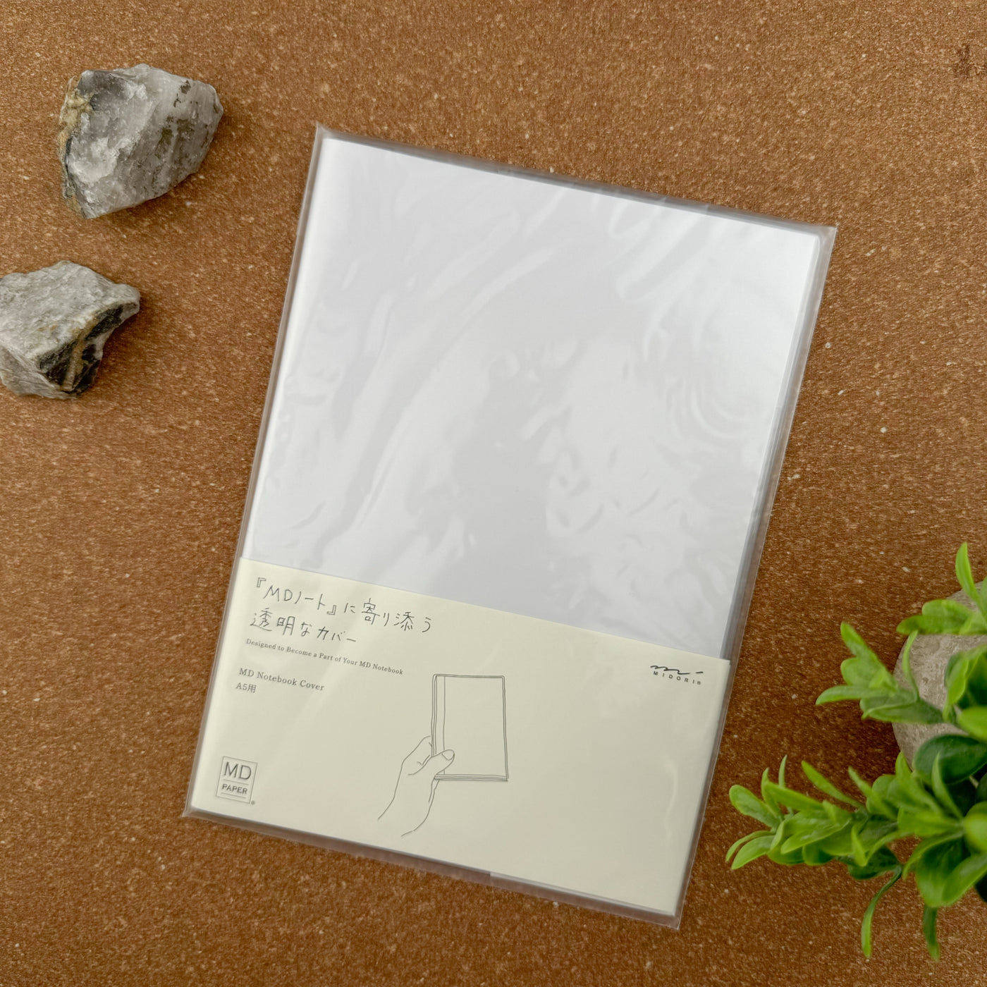 Midori MD Notebook Clear Cover - A5