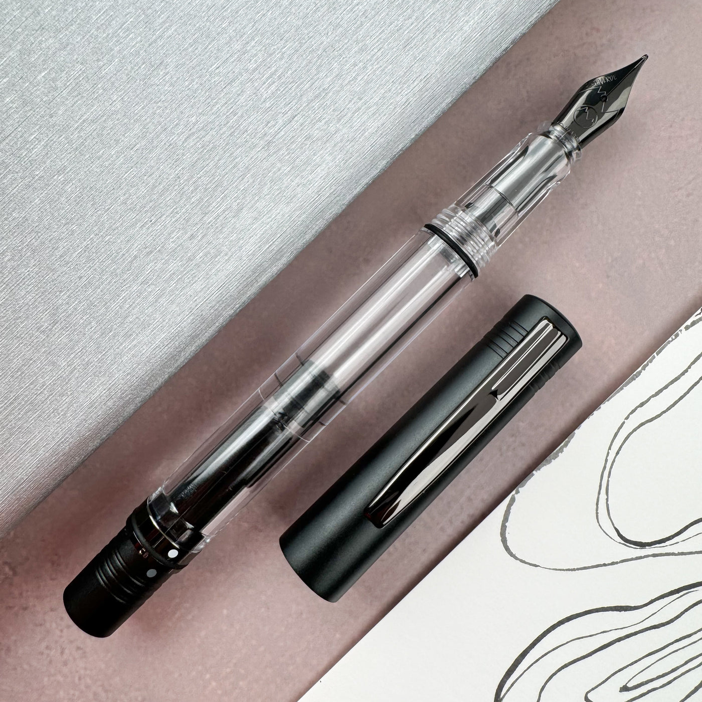 Monteverde MP1 Fountain Pen - Black Noir