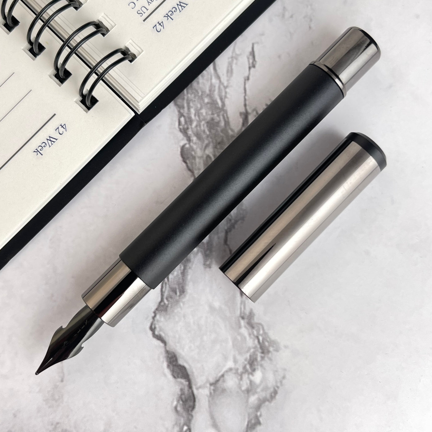 Monteverde Ritma Convertible Pocket-Neck Fountain Pen - Black