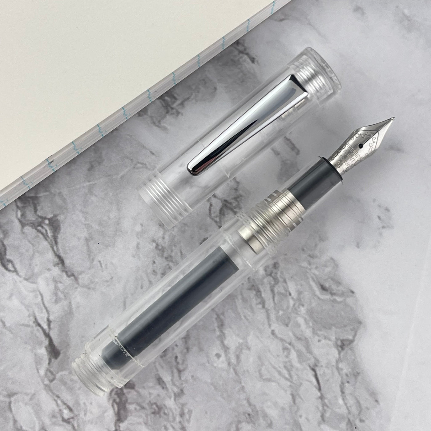 Monteverde MVP Fountain Pen - Diamond Clear