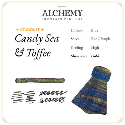 Endless Alchemy Stardust Candy Sea & Toffee - 45ml Bottled Ink