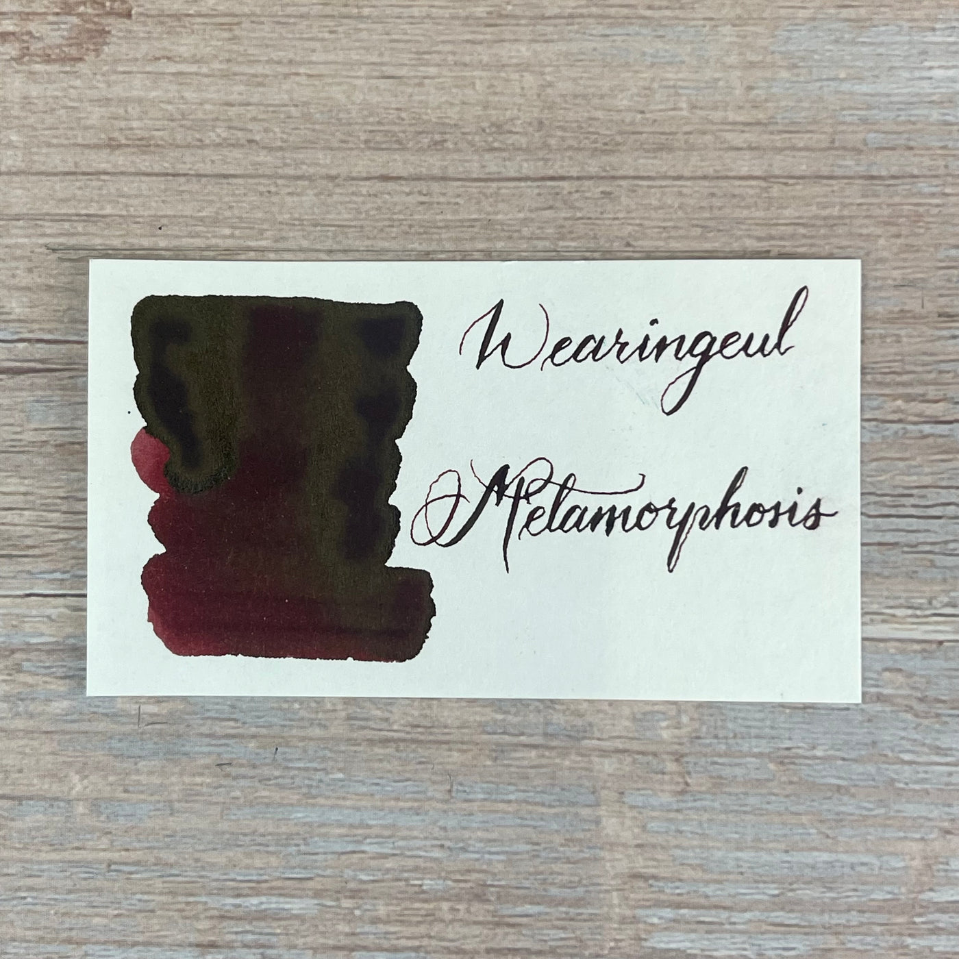 Wearingeul Metamorphosis - 30ml Bottled Ink