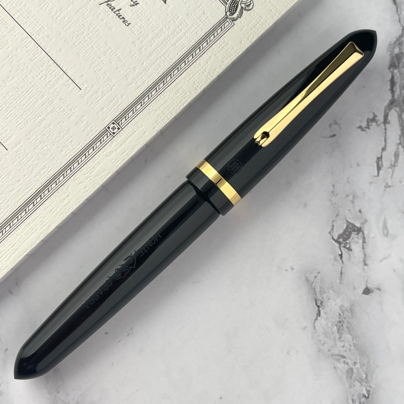 Montegrappa Venetia Fountain Pen - Black