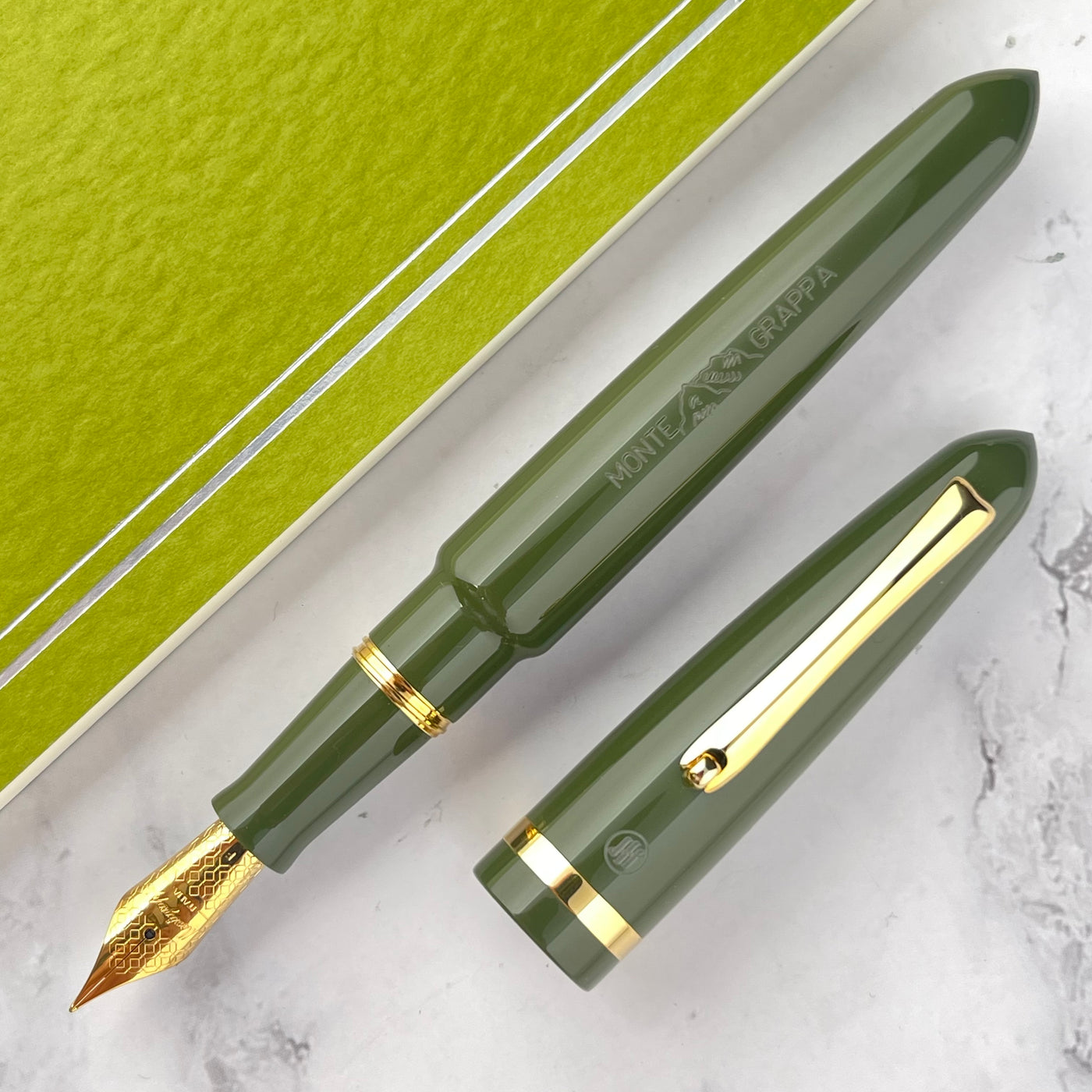 Montegrappa Venetia Fountain Pen - Green