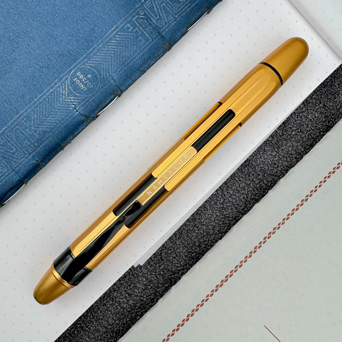 Nahvalur Eclipse Fountain Pen - Electrum