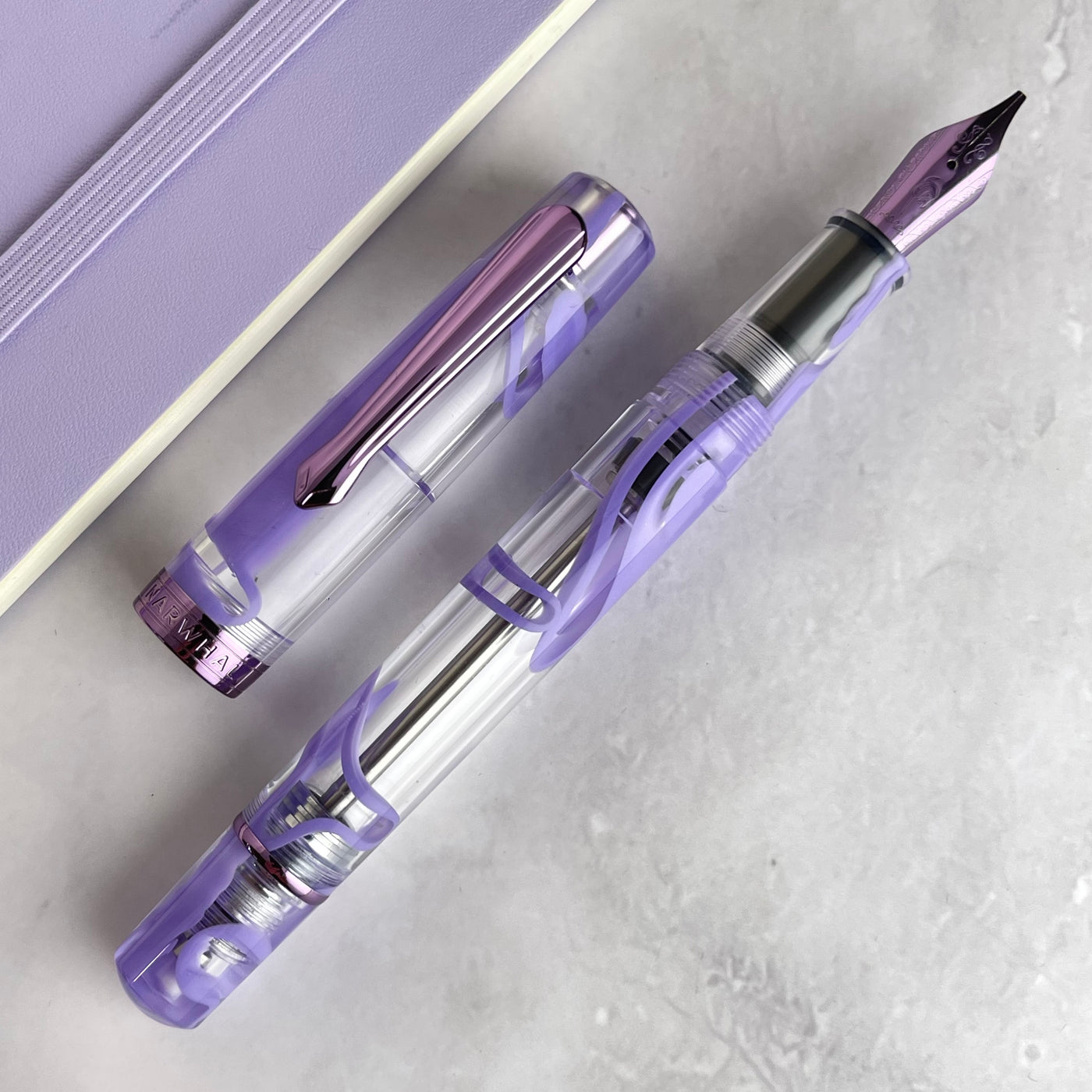 Nahvalur (Narwhal) Original Plus Fountain Pen - Lavender Tetra