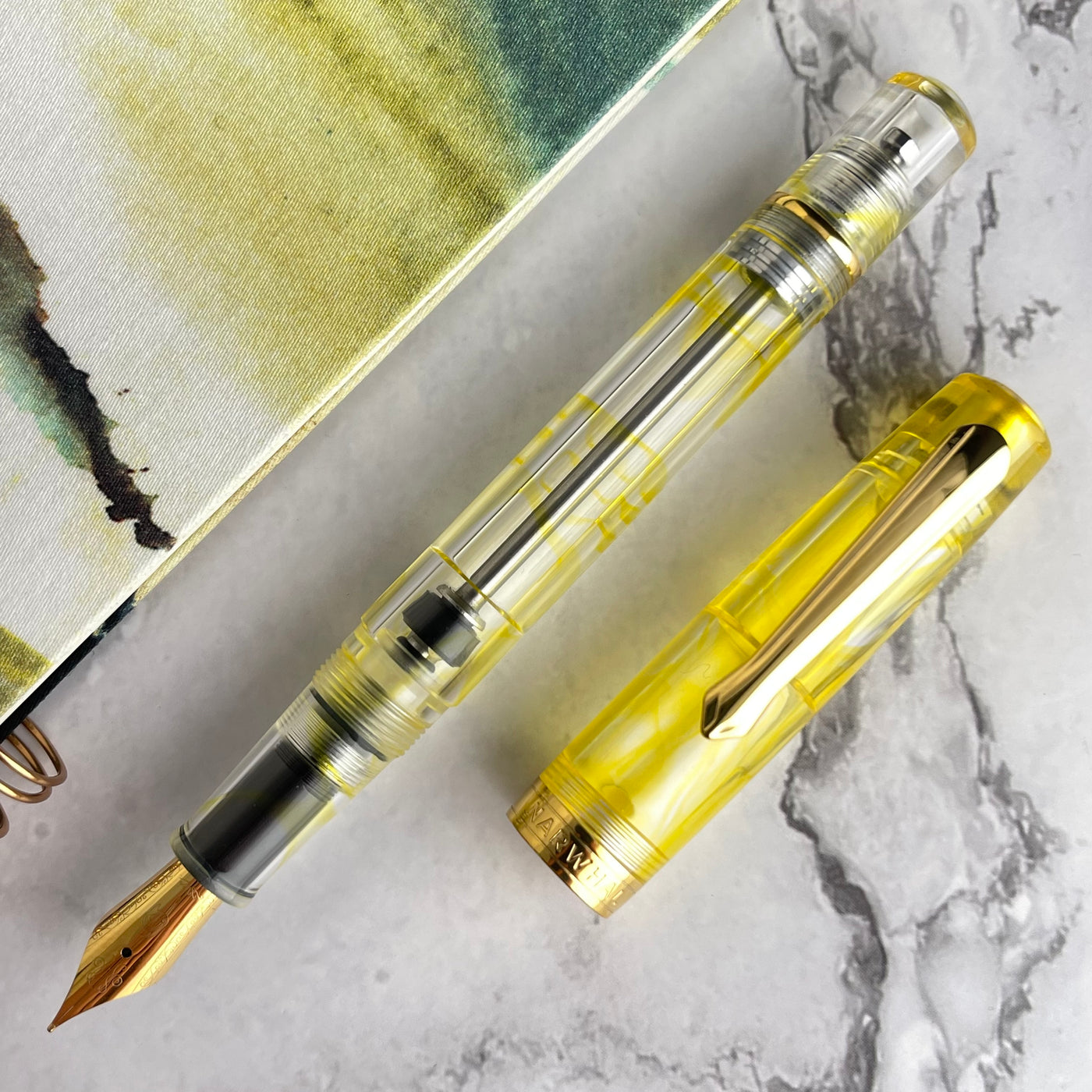 Nahvalur (Narwhal) Original Plus Fountain Pen - Gold Ocellatus