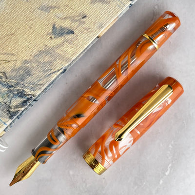 Nahvalur (Narwhal) Original Plus Fountain Pen - Garibaldi Orange