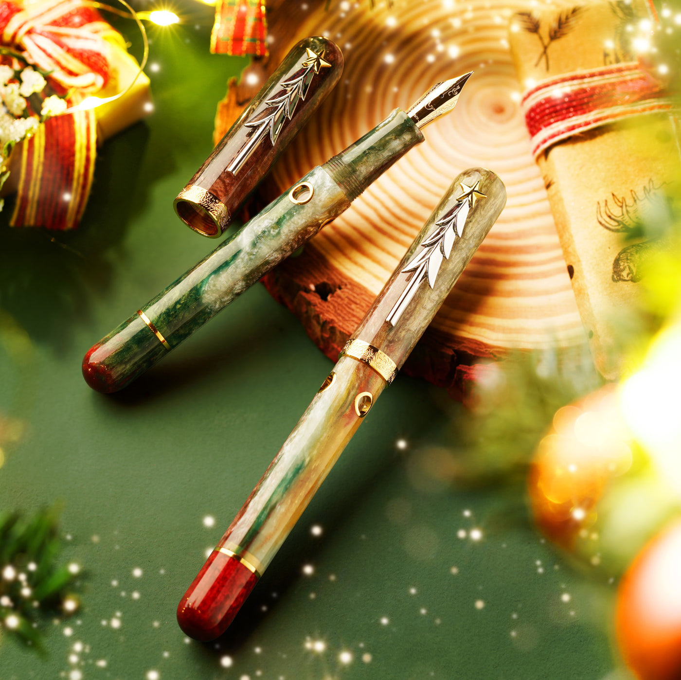 Nahvalur (Narwhal) Nautilus Fountain Pen - Xmas 2024 (Limited Edition)