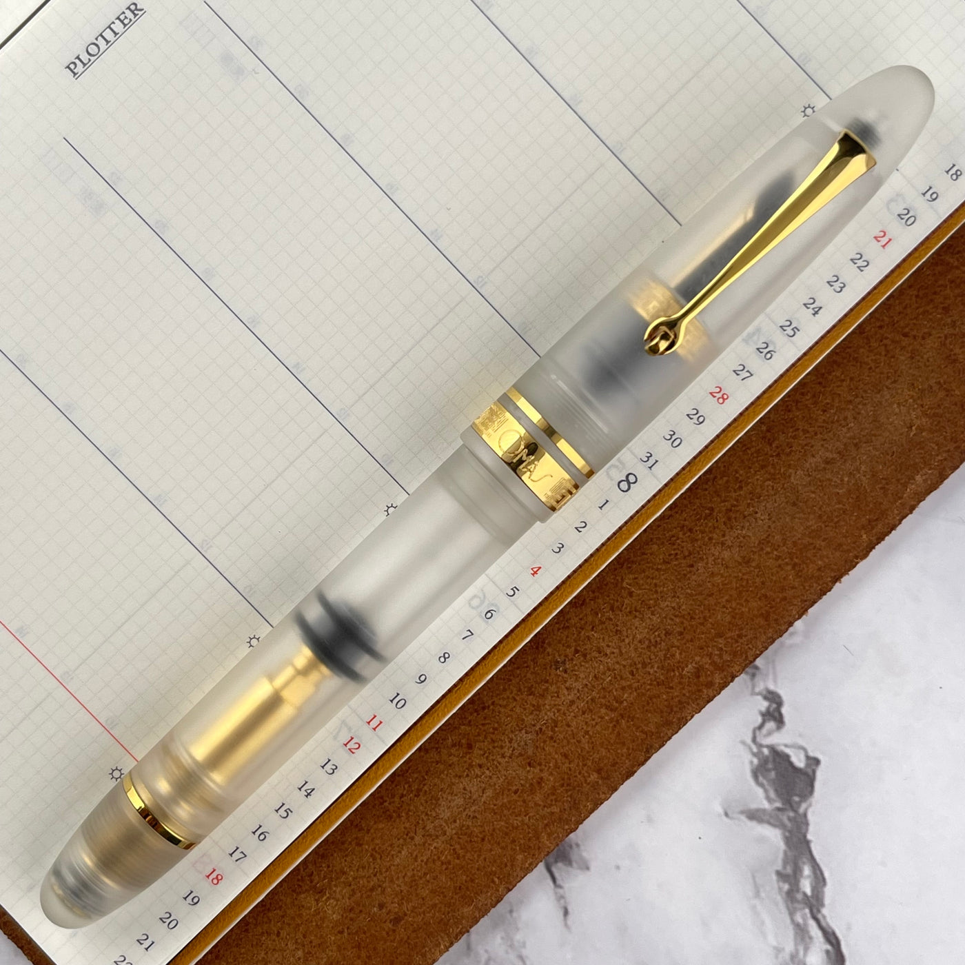 Omas Ogiva Fountain Pen - Demonstrator w/ Gold