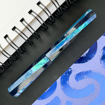 TACCIA Palisades Oblique Fountain Pen - Aurora Nights (Limited Edition)