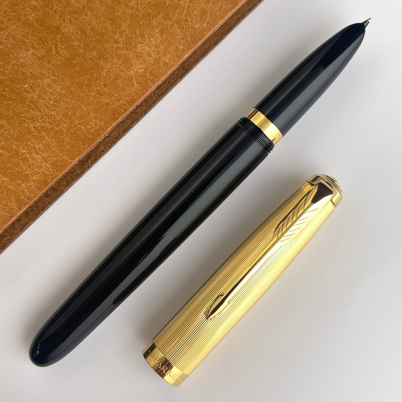 Parker 51 Fountain Pen - Deluxe Black