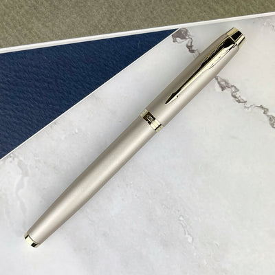 Parker IM Fountain Pen - Monochrome Champagne