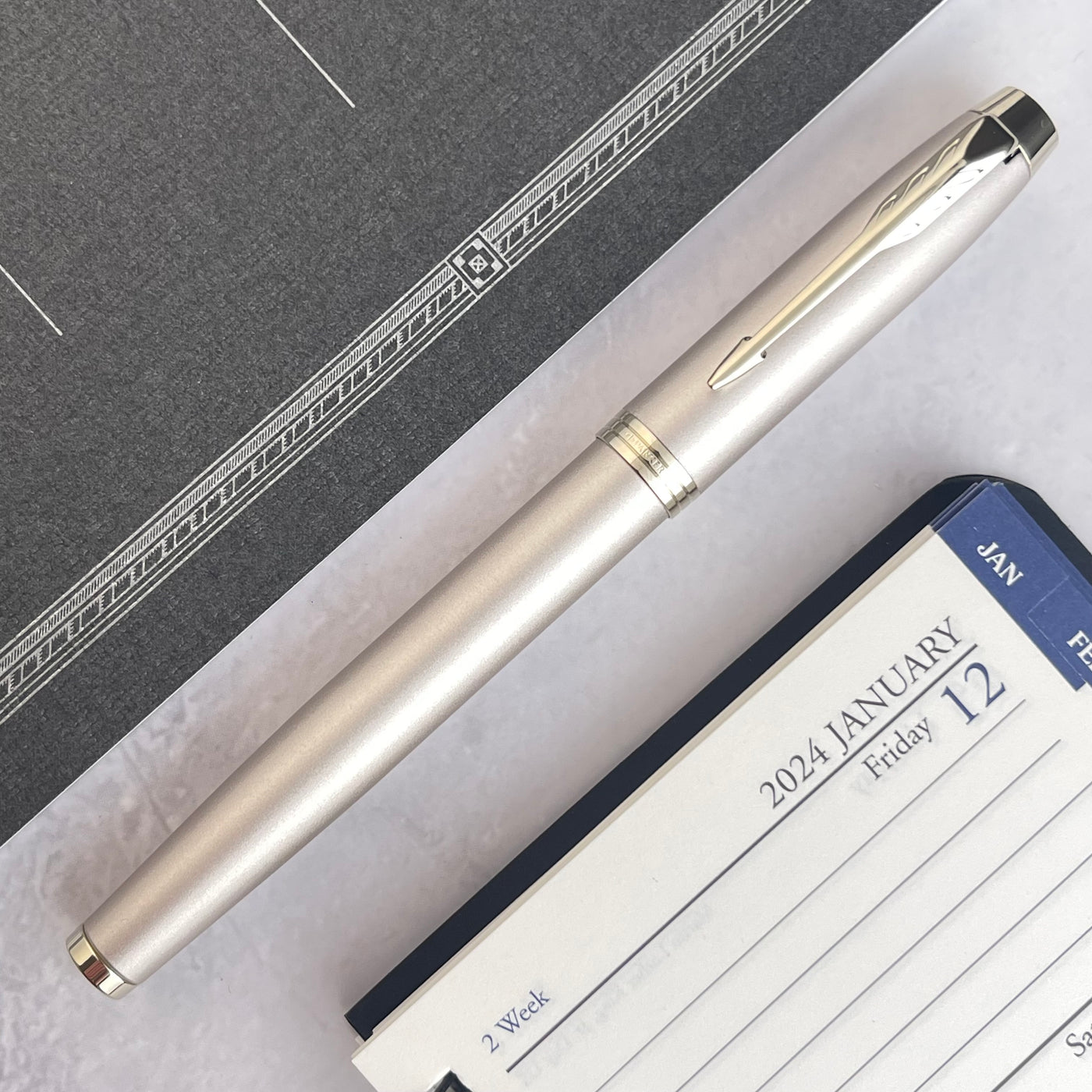 Parker IM Rollerball Pen - Monochrome Champagne