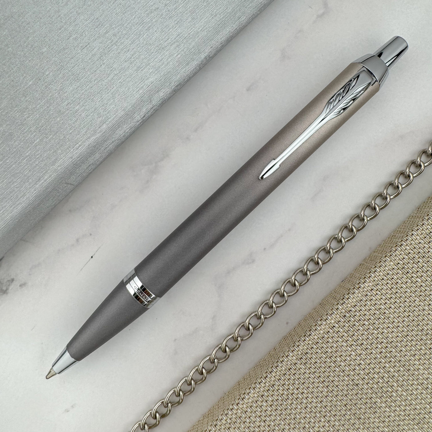 Parker IM Ritual Ballpoint Pen - Grey