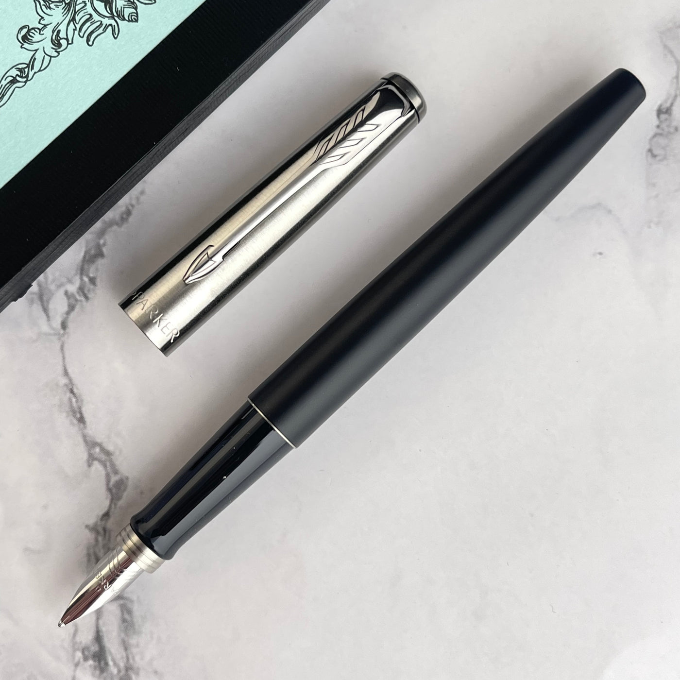 Parker Jotter Fountain Pen - Bond Street Black