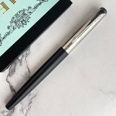 Parker Jotter Fountain Pen - Bond Street Black