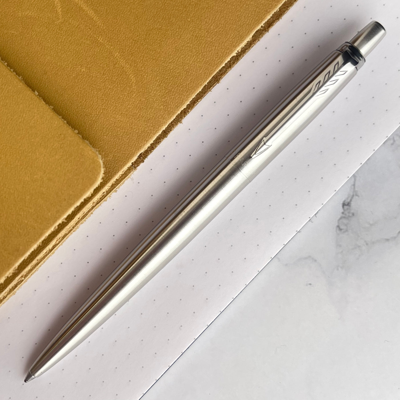 Parker Jotter Ballpoint Pen - Stainless Steel