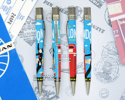 Retro 51 Tornado Pan Am Rollerball Pen - London Poster