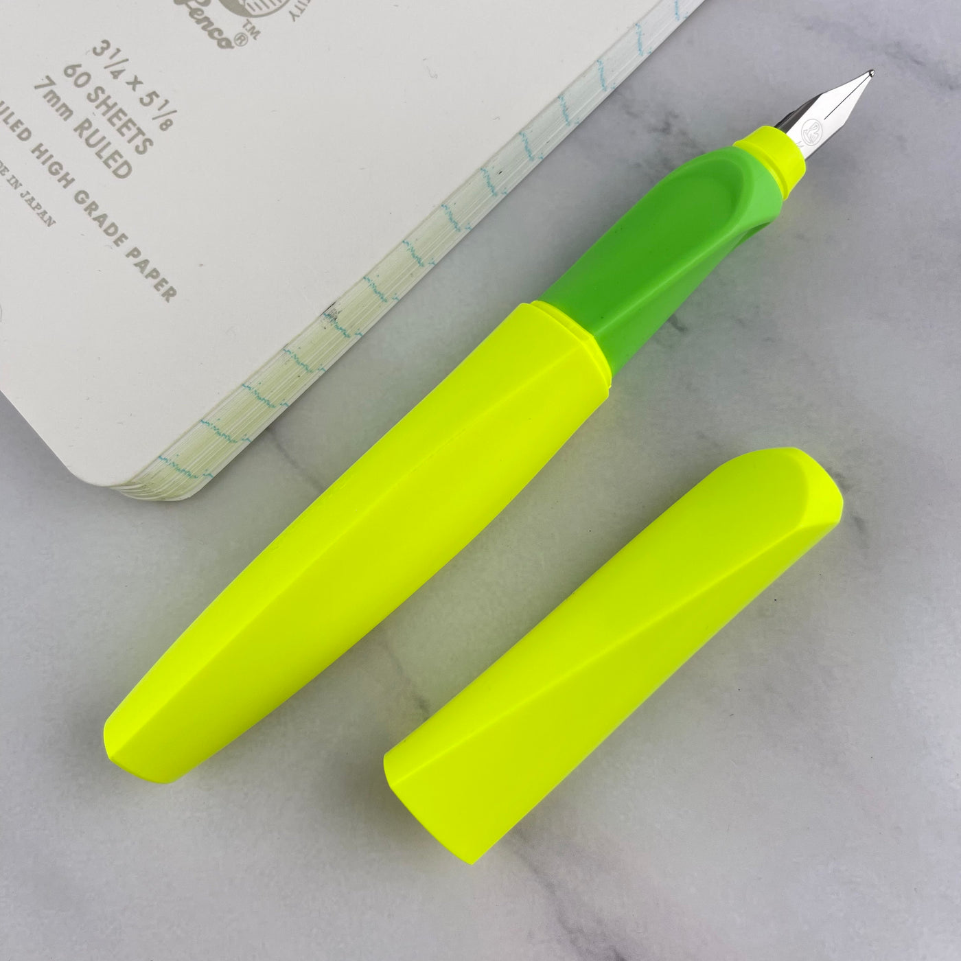 Pelikan Twist Fountain Pen - Neon Yellow