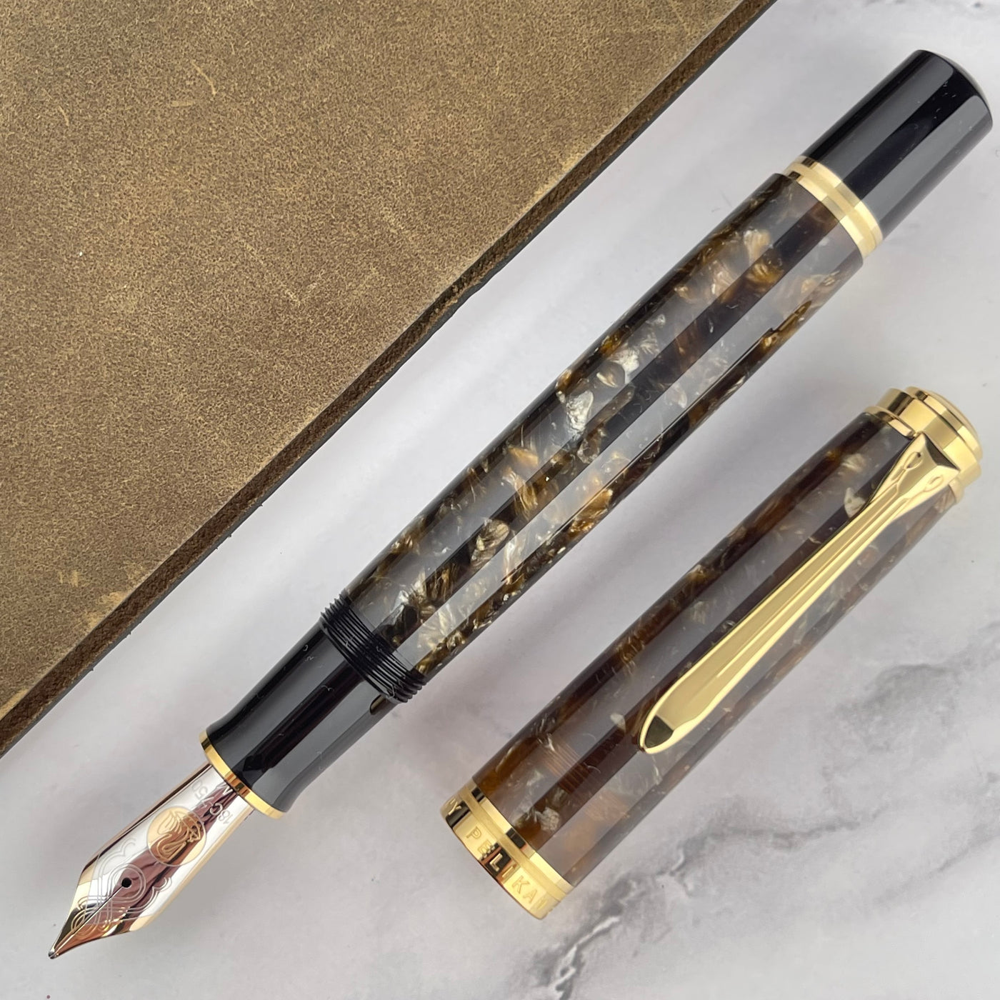 Pelikan Souveran M1000  Fountain Pen - Renaissance Brown (Special Edition)