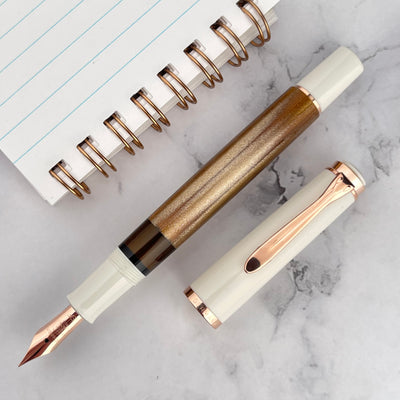 Pelikan Classic M200 Fountain Pen - Copper Rose Gold (Special Edition)