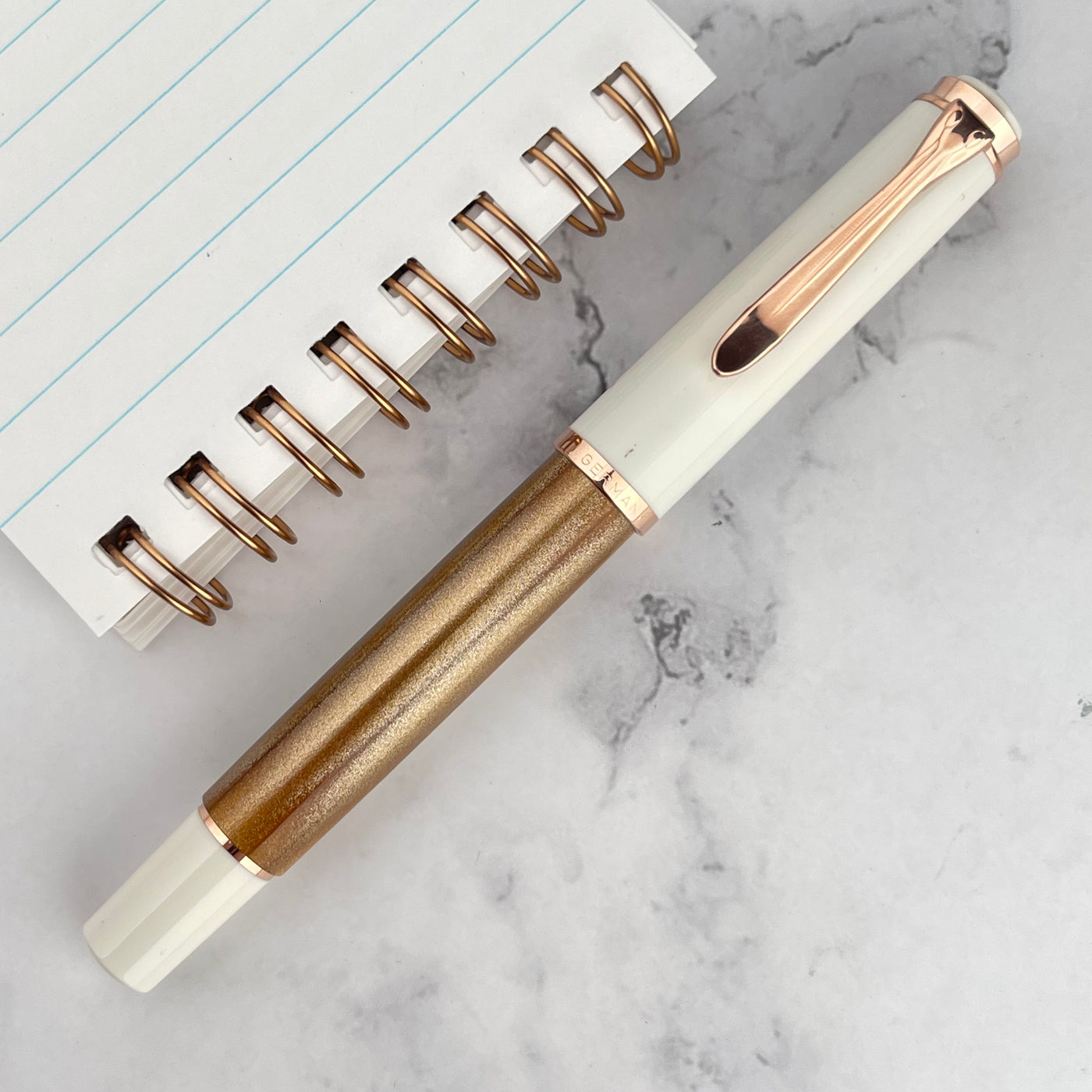 Pelikan Classic M200 Fountain Pen - Copper Rose Gold (Special Edition)