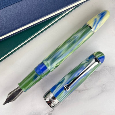 Penlux Masterpiece Delgado Fountain Pen - The Green Earth (Limited Edition)