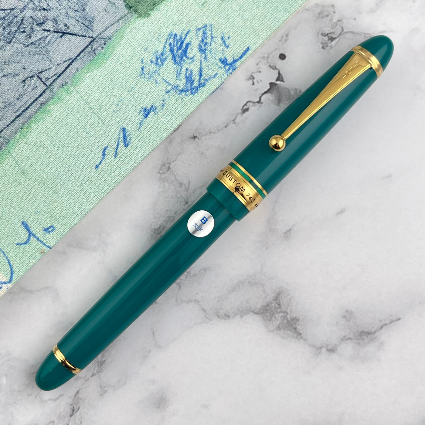 Pilot Custom 743 Fountain Pen - Green