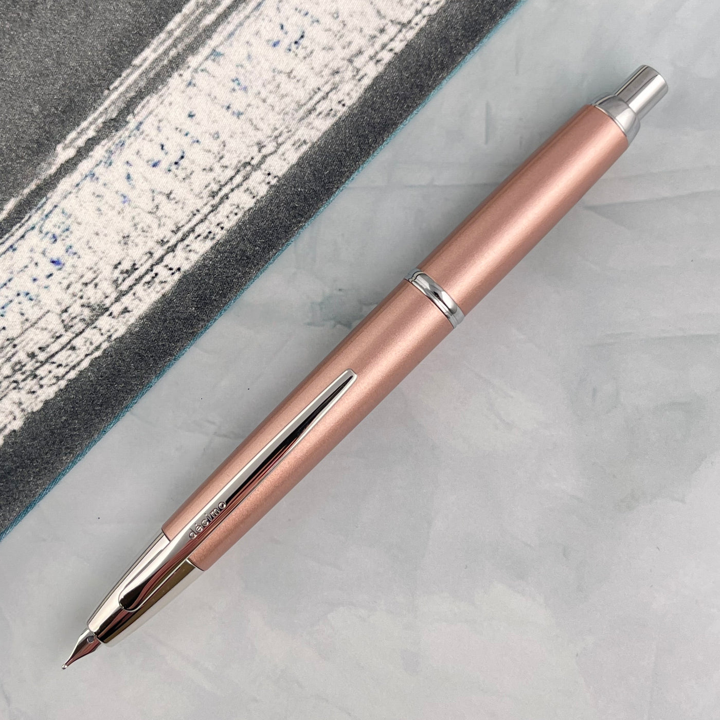 Pilot Vanishing Point Decimo Fountain Pen - Champagne