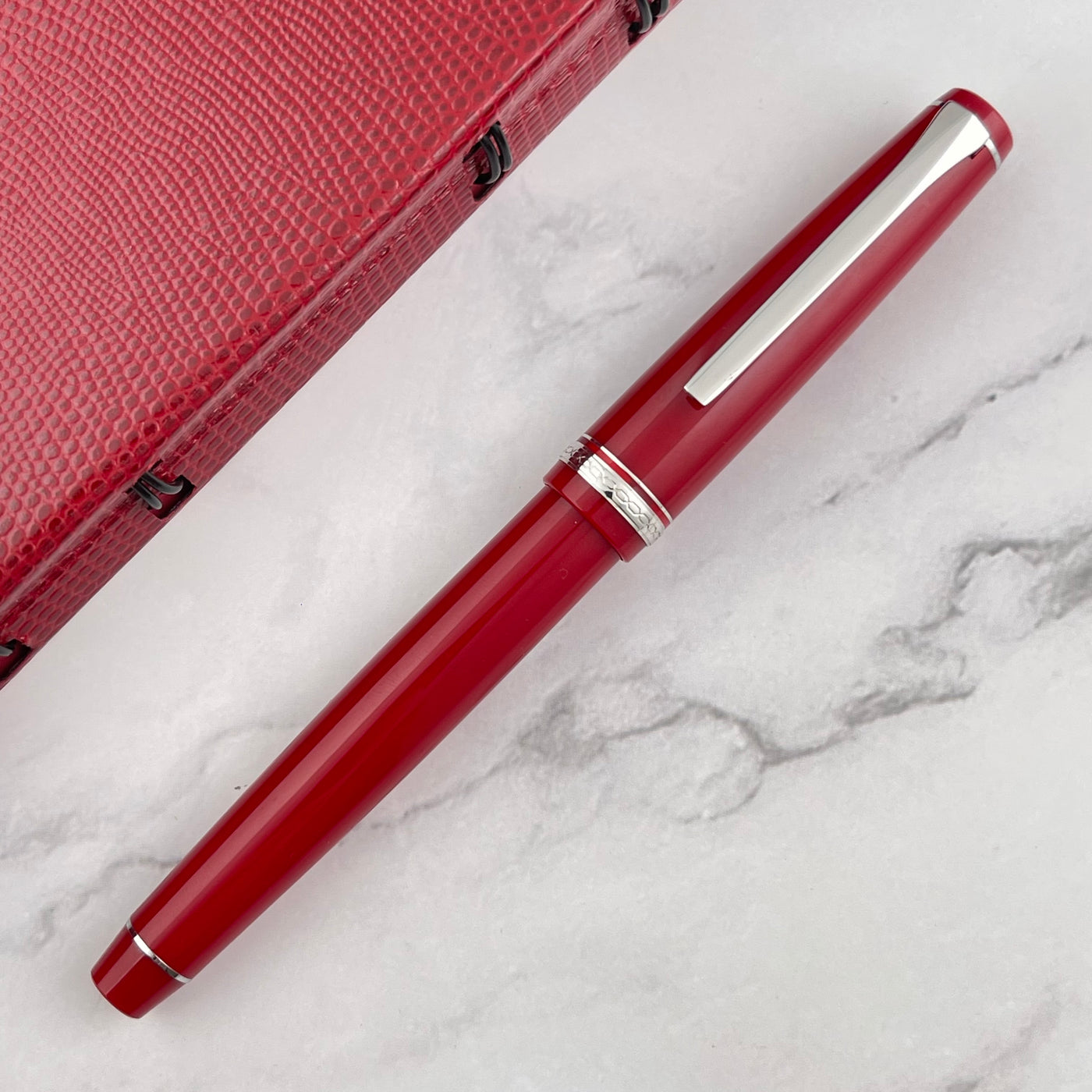 Pilot Falcon Fountain Pen - Red