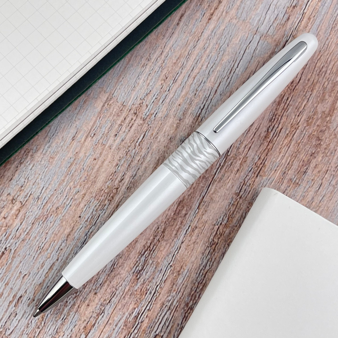 Pilot Metropolitan Ballpoint Pen - White Tiger