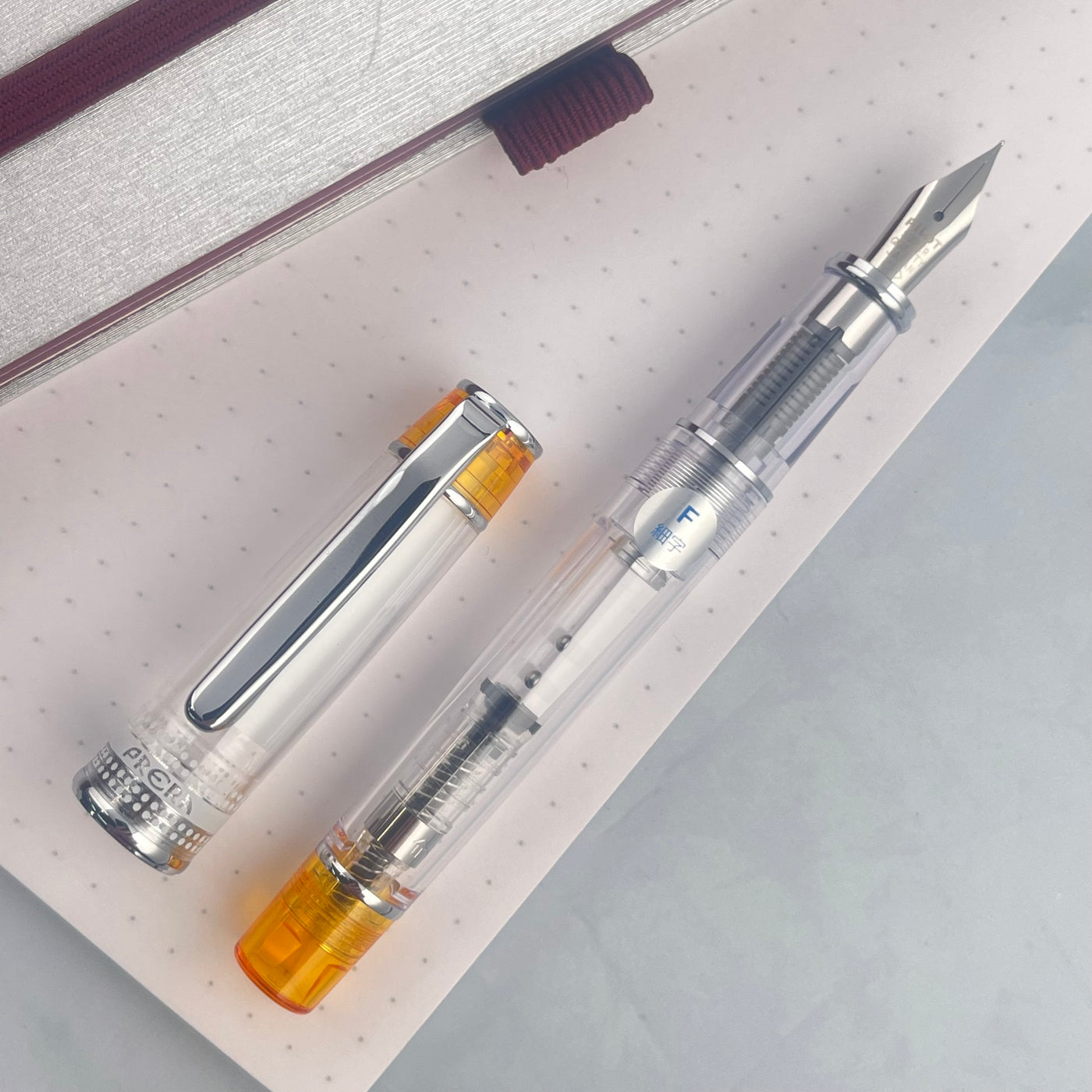 Pilot Prera Fountain Pen - Orange