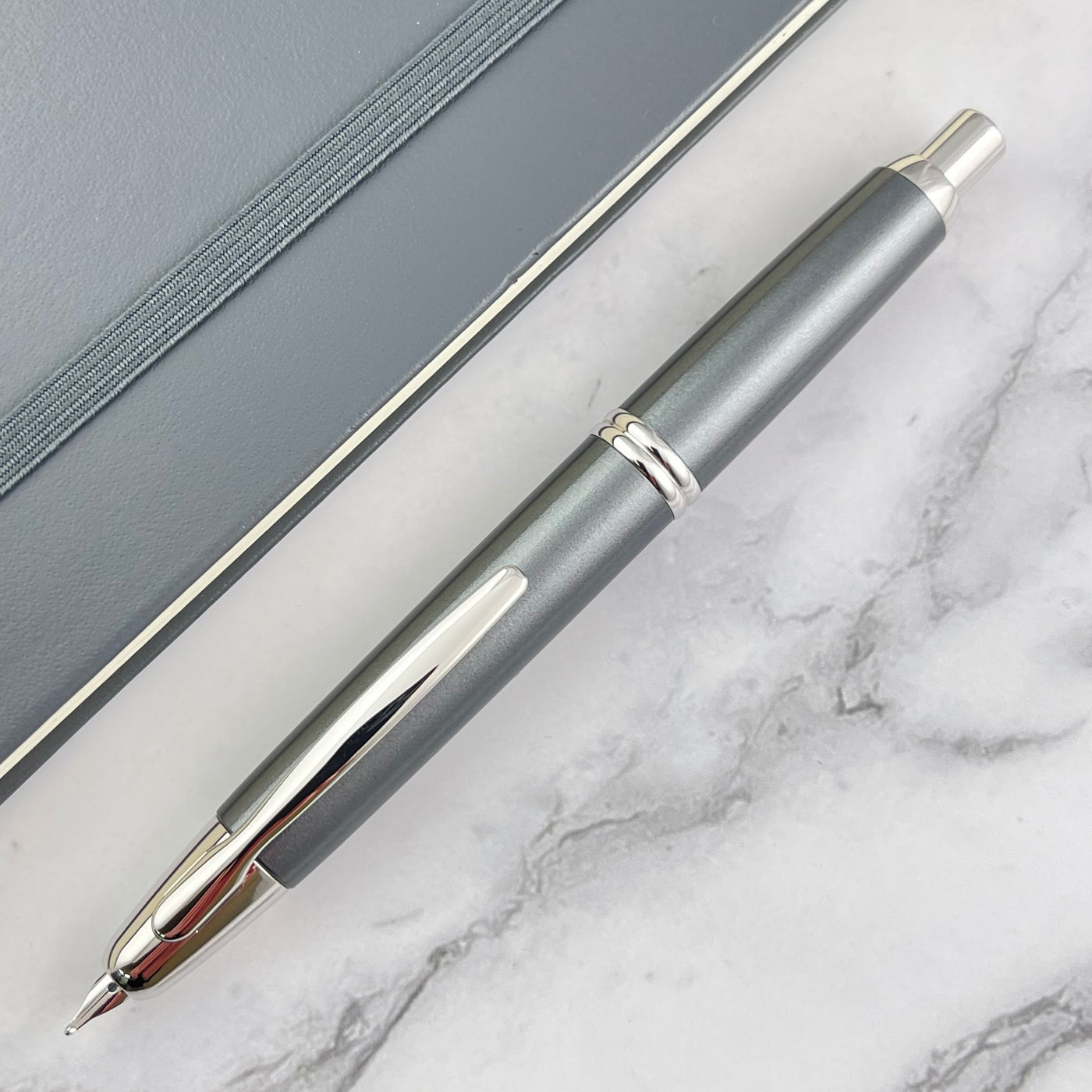 Pilot Vanishing Point Fountain Pen - Gun Metal