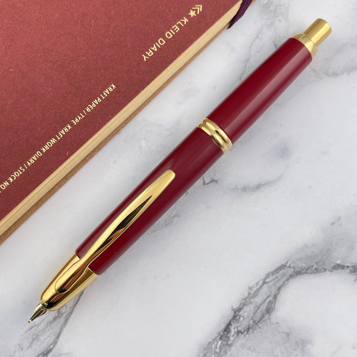 Pilot Vanishing Point Fountain Pen - Red