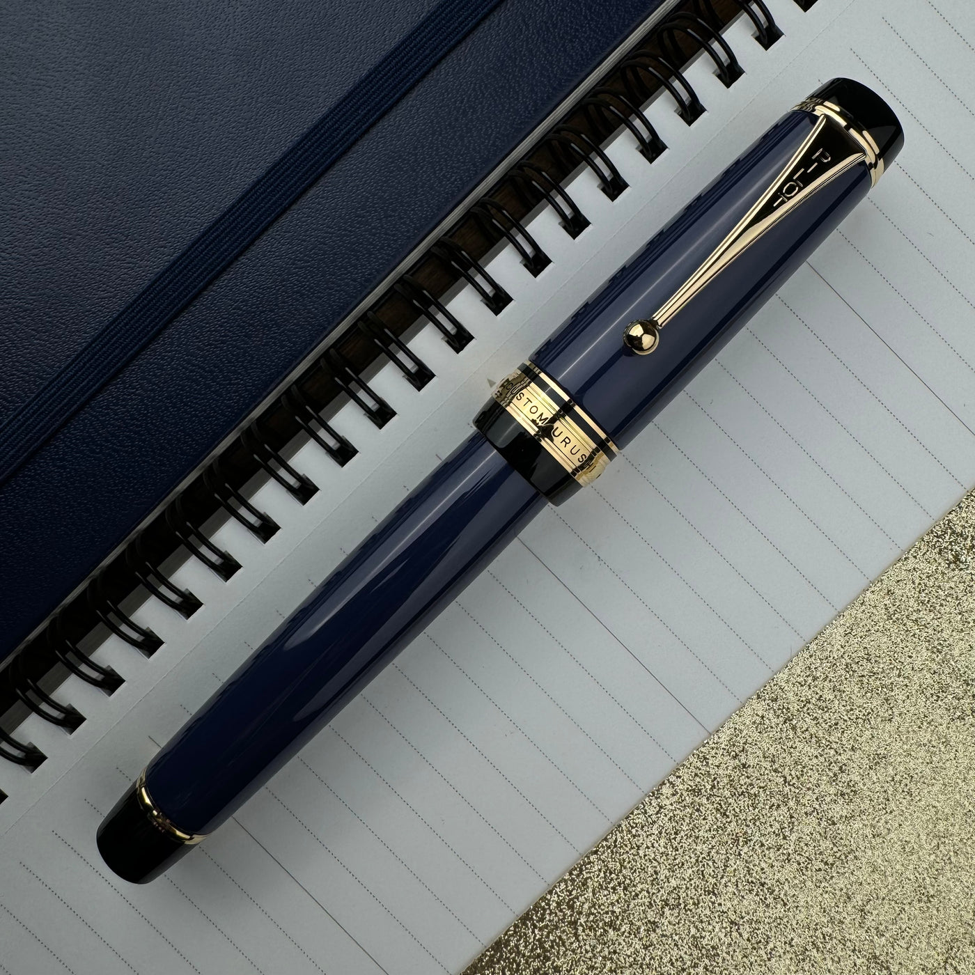 Pilot Custom Urushi Fountain Pen - Prussian Blue